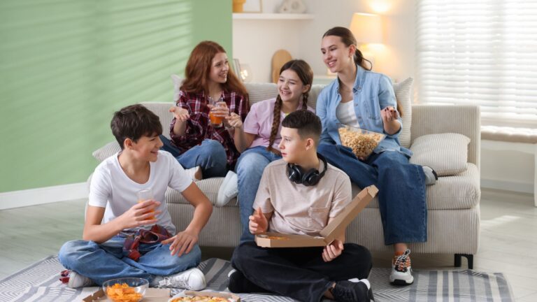 Skapa en social hörna i hemmet